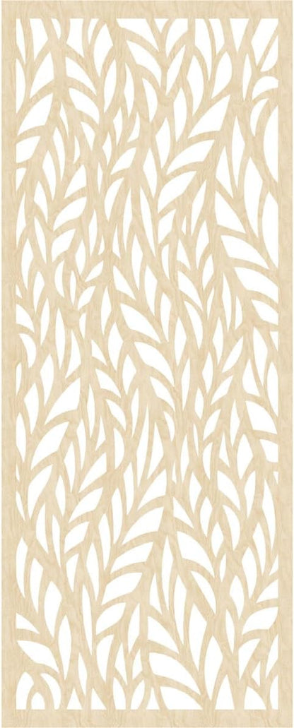 Ortonville Decorative Pierced Fretwork Wood Wall Panels, 33 3/8"W x 84 3/8"H x - Image 2