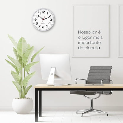 HIPPIH Wall Clock 2 Pack, 10 Inch Modern Wall Clocks Battery Operated, Non - Image 6