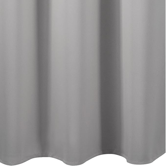 LEMOMO Light Grey Blackout Curtains 38 x 63 Inch Length/Set of 2 Curtain - Image 9