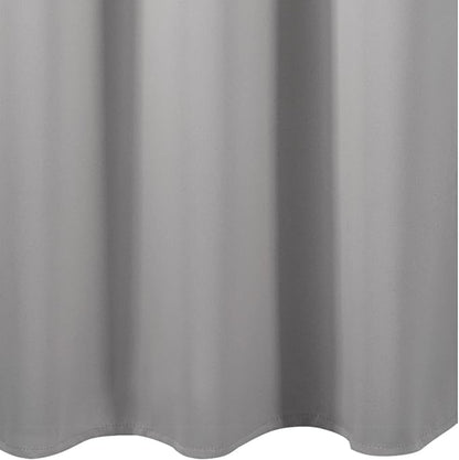 LEMOMO Light Grey Blackout Curtains 42 x 54 Inch Length Set of 2 Panels Grommet - Image 8
