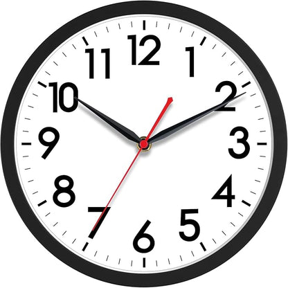 AKCISOT 14 Inch Wall Clock Silent Non-Ticking Modern Wall Clocks Battery - Image 7