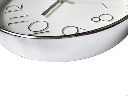 Tosnail 12 Inches Round Silent Non Ticking Quartz Wall Clock - Image 2