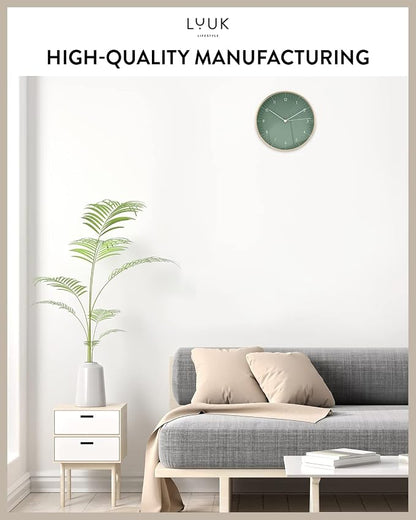 LUUK LIFESTYLE Wall Clock with Silent Movement, Without Ticking, Elegant and - Image 6