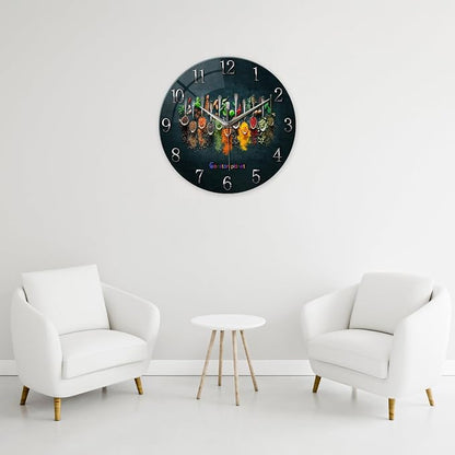 Kitchen Wall Clock Battery Operated 12 Inches Round Decorative Clocks - Image 3