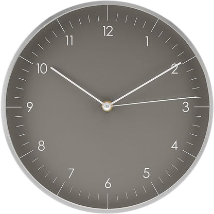 LUUK LIFESTYLE Wall Clock with Silent Movement, Minimalist Scandinavian Design by LUUKLIFESTYLE