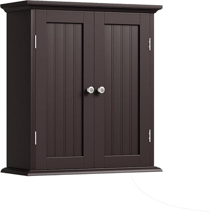ChooChoo Bathroom Wall Cabinet, Over The Toilet Space Saver Storage Cabinet by ChooChoo