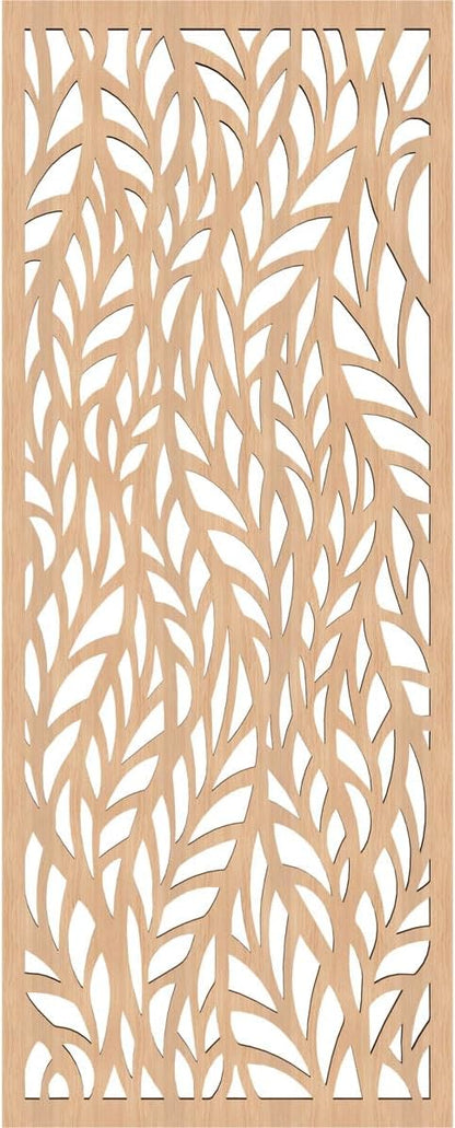 Ortonville Decorative Pierced Fretwork Wood Wall Panels, 13 3/8"W x 34 3/8"H x - Image 2