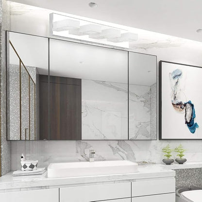 Ralbay LED Modern Vanity Light Bathroom Vanity Lights Over Mirror Acrylic - Image 5