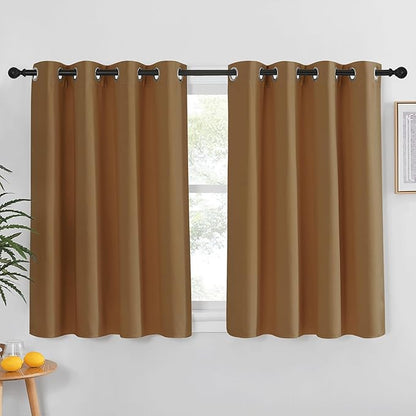 NICETOWN Kitchen Short Blackout Curtain and Drape by NICETOWN