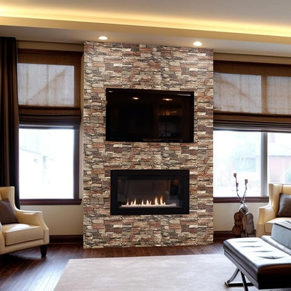 Yutianli 10PSC 3D Wall Panels Peel and Stick Faux Brick Wall Panels - Image 5