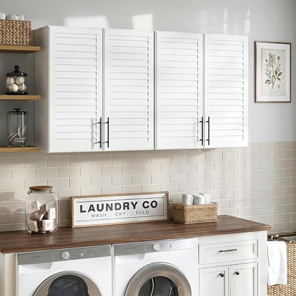Furnaza 60" W Laundry Room Wall Cabinet by Furnaza