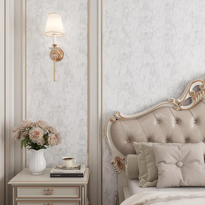 YENHOME 30"X118" Velvet Wallpaper Peel and Stick, Velvet Flocking Contact Paper - Image 2