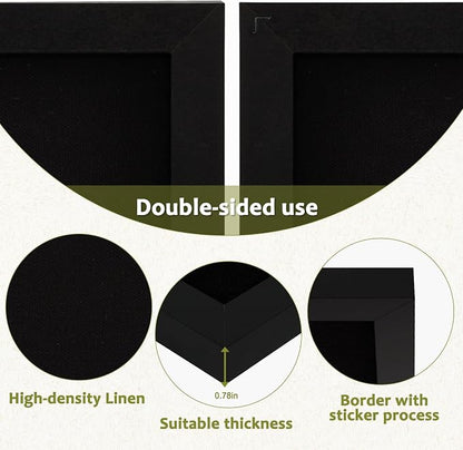 Double-Sided Black Cork Board - Image 4