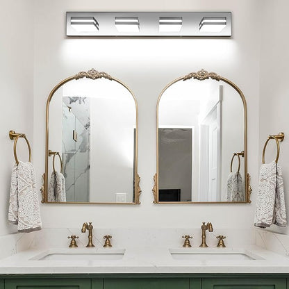 SineRise LED Modern Bathroom Vanity Light Fixtures, Chrome Modern Acrylic - Image 6
