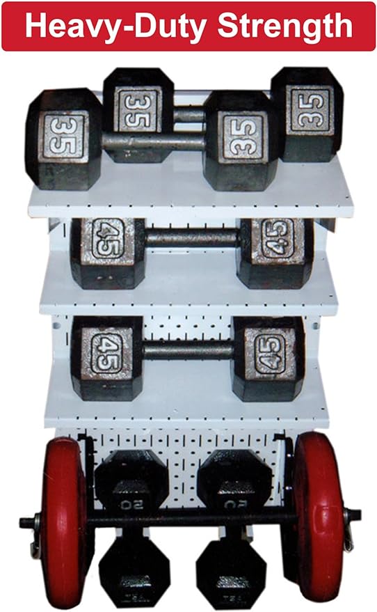 Wall Control 30-P-3232OR Orange Metal Pegboard Pack - Image 9