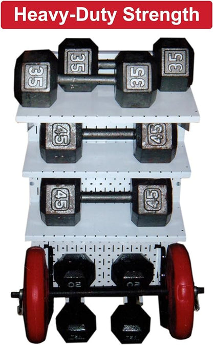 Wall Control 30-P-3232OR Orange Metal Pegboard Pack - Image 9