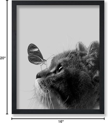 Poster Master Butterfly on Cat Poster - Image 7