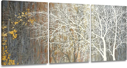 Yihui Arts Brown Canvas Wall Art by YihuiArts