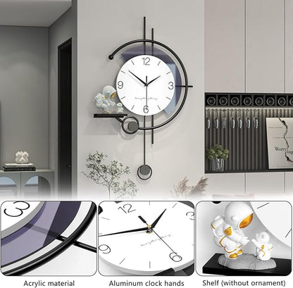 Modern Wall Clock Large Minimalist Decorative Wall Clocks Creativity Silent Non - Image 5