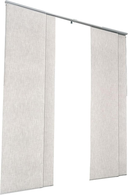 VEVOR Panel Track Blinds, Extendable Track from 45.8 in to 86 in W, Trimmable - Image 9