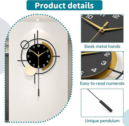 Large Wall Clock for Living Room Decor Modern Wall Clock - Image 5