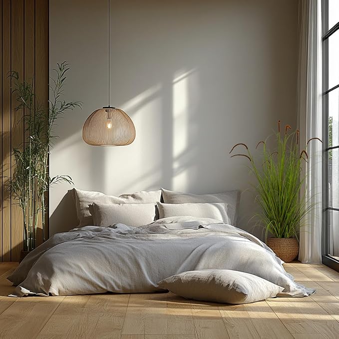 Artificial Plant 5ft(2pack) Tall Artificial Grass Plant,Faux Plants Indoor Home Decorative Artificial Plants & Flowers in Pot Fake Plant, House Plant Indoor