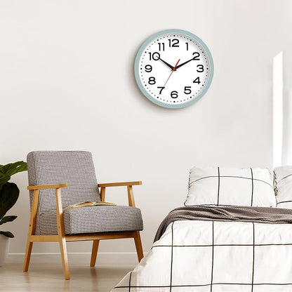 Roymnie Wall Clock Silent Non-Ticking Modern Clock Battery Operated10 Inch - Image 3