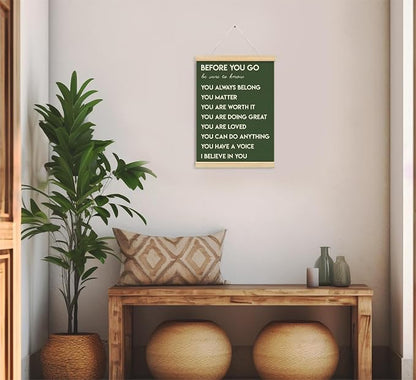 Mental Health Positive Inspirational Wall Art Decor, Therapist Office Signs - Image 4