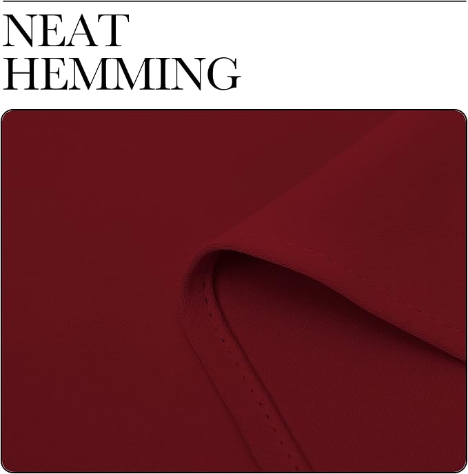 NICETOWN Holiday Christmas Decor Thermal Insulated Solid Grommet Blackout - Image 6