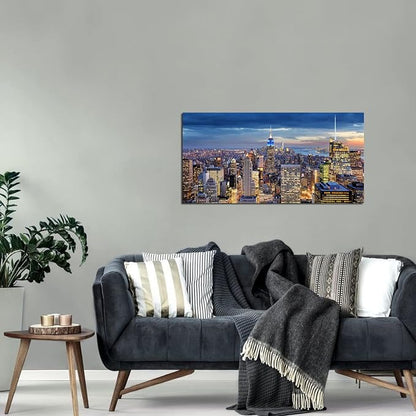 New York City Wall Art NYC Skyline Pictures Wall Decor - Image 3