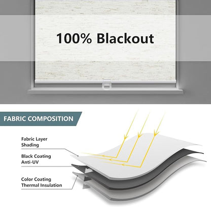 Cordless Roller Shades Blackout Blinds - Image 3
