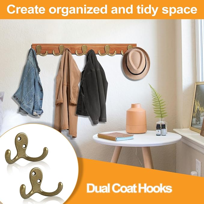 CBWLWJ 10 Pack Coat Hooks Wall Hooks - Image 4