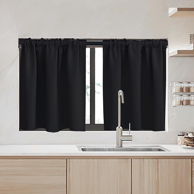 RYB HOME Small Window Curtains - Image 2