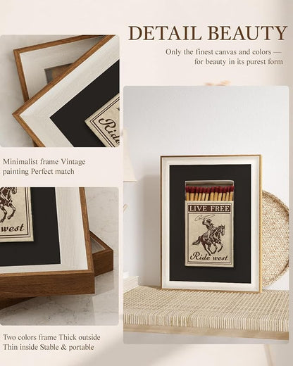 VIYYIEA Vintage Framed Wall Art - Image 3