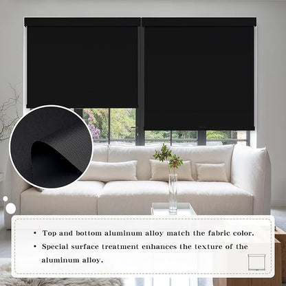 SUNOFF Cordless Blackout Roller Shades Blinds - Image 3
