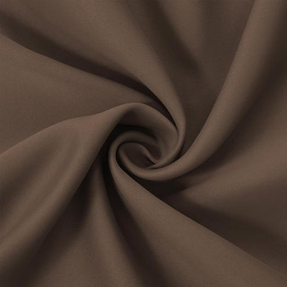 LEMOMO Chocolate Brown Thermal Blackout Curtains/38 x 84 Inch/Set of 2 Panels - Image 5