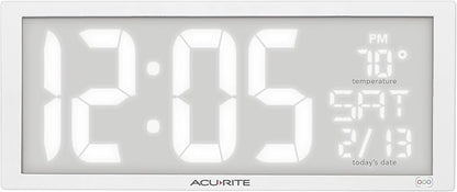 AcuRite 14.5" Oversized, Day of the Week, and Date - Image 3