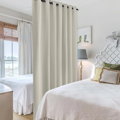 RYB HOME Room Divider Blackout Curtains, Portable Wind Proof Noise Reducing - Image 4