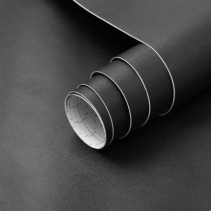 Arthome 35.4''x120'' Black Contact Paper, Self Adhesive Wallpaper Waterproof by ArthomeWALLDECOR