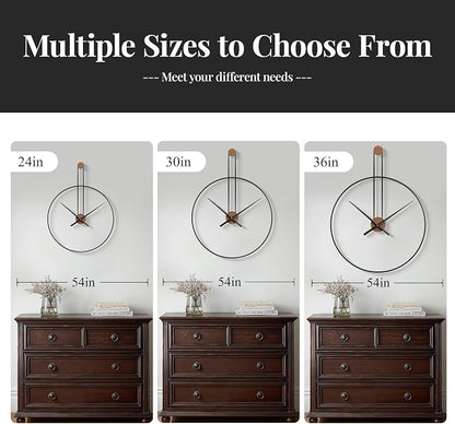 Cuspin 30 Inch Large Wall Clock - Image 5