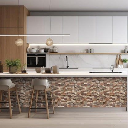 Yutianli 20PSC 3D Wall Panels Peel and Stick Faux Brick Wall Panels - Image 3