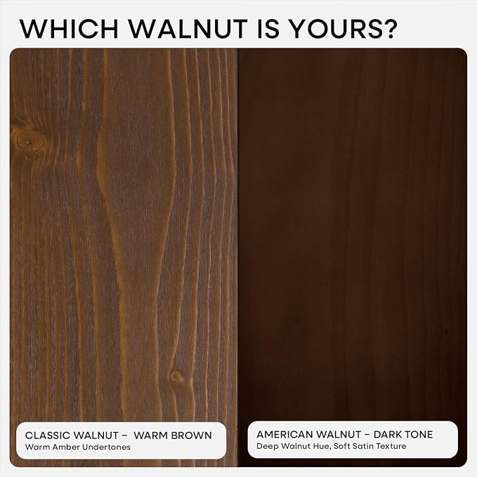 Homeforia Classic Walnut 20 inch Floating Shelf, High End Solid Real Wood Small - Image 7