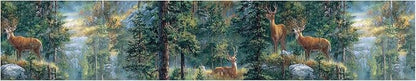 Forest Deer Wallpaper Border 196x4 Inch Peel and Stick Wall Border Self - Image 2