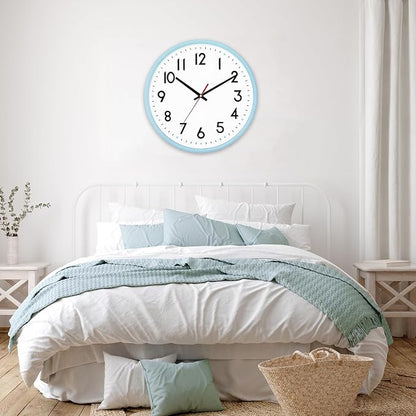 HZDHCLH Wall Clock Silent Wall Clocks Battery Operated 8 Inch Modern Non - Image 6