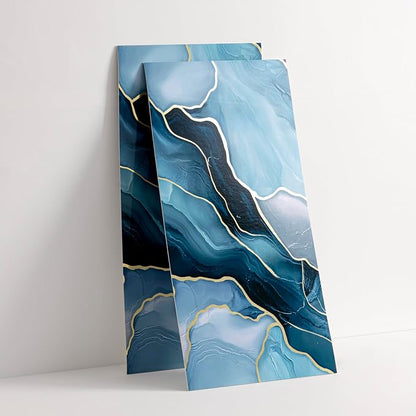 Haimin Wall Panels Peel and Stick 10 Pieces 23.6x11.8in Lightweight Backsplash - Image 4