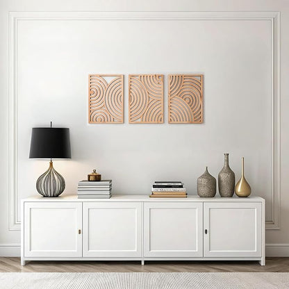 qmmp Modern Wooden Wall Sculptures by qmmp