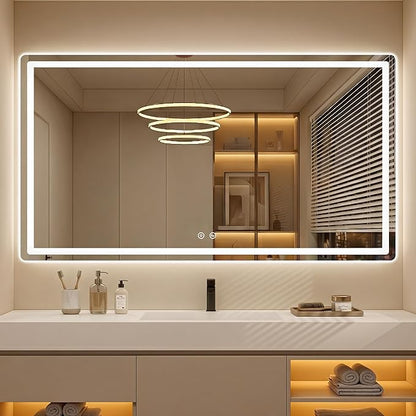 AMOISE LED Bathroom Vanity Mirror by AMOISE