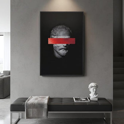 Framed Modern Wall Art, Large Minimalist Canvas Prints Paintings - Image 4