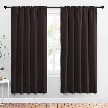 NICETOWN Blackout Curtain Panels 72 inches by NICETOWN