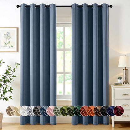 MIULEE Blackout Curtains for Bedroom Living Room 2 Panels, Thermal Insulated by MIULEE